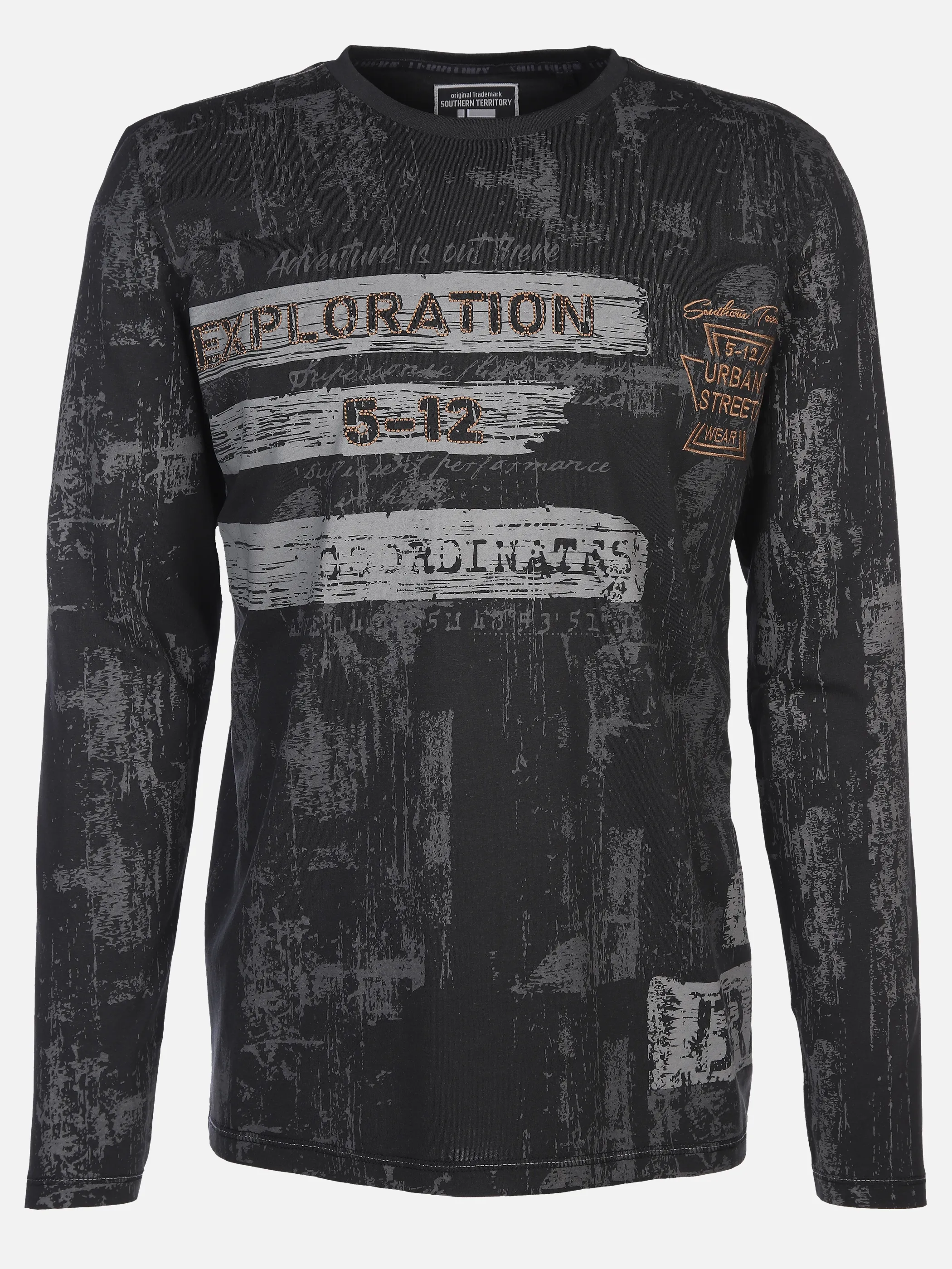 Herren Longsleeve mit Print