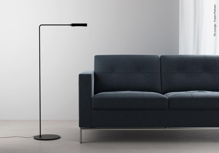Lumina Flo vloerlamp LED 2700K rood