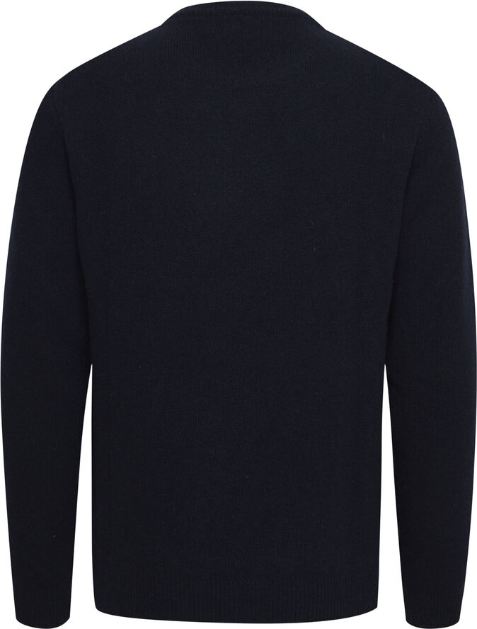 Casual Friday CFKARL crew neck bounty knit Navy blazer