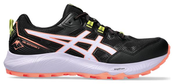 Chaussures de Trail Running Femme Asics Gel Sonoma 7 Noir Rose