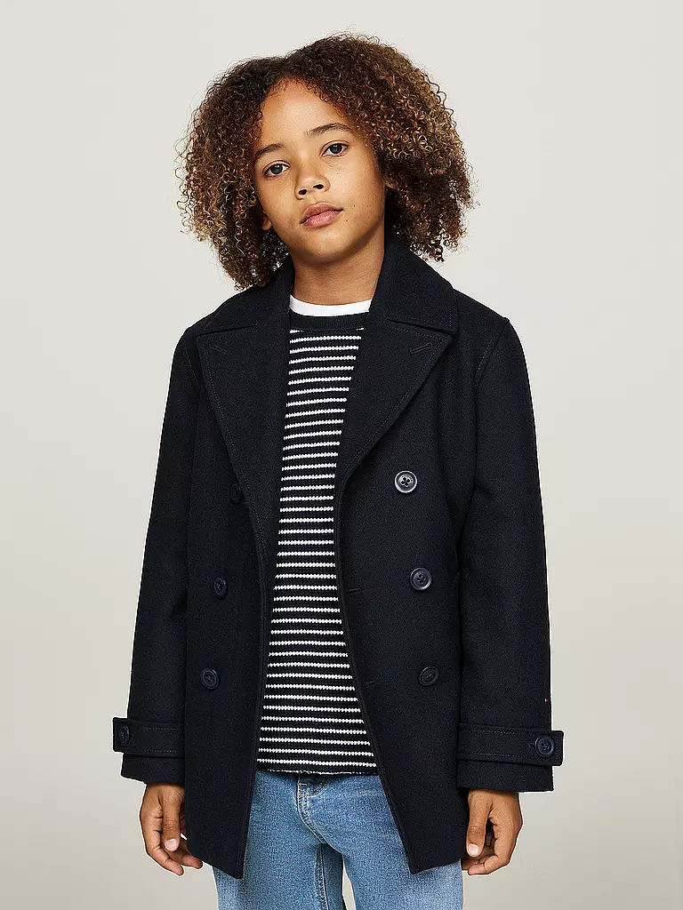 TOMMY HILFIGER Jungen Jacke dunkelblau