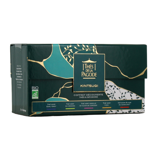 Thés de la Pagode coffret Kintsugi : thés et infusion bio