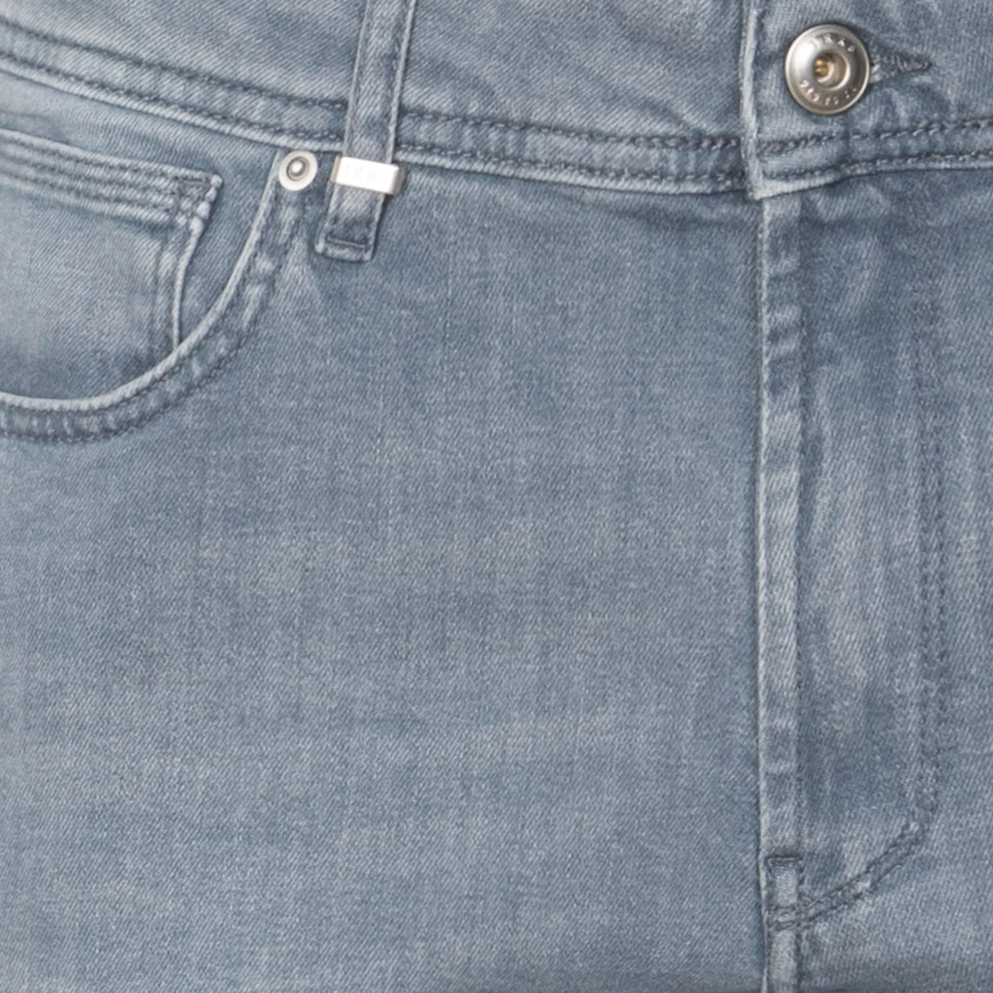 Jean slim taille normale en coton | Bleu