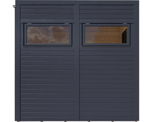 Bertilo Cubo 2 Kantoor tuinhuis inclusief vloer, 226 x 240 cm, antraciet