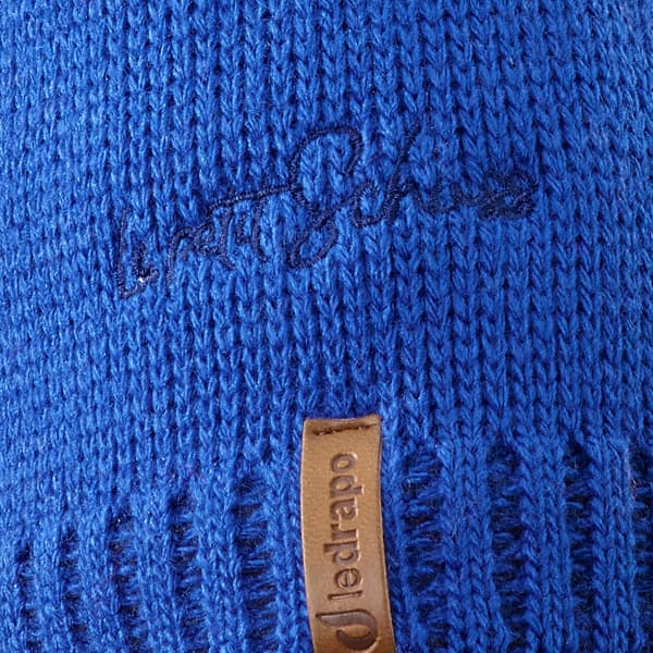 Bonnet ski LE DRAPO BONNET LE PETIT SCHUSS BLEU ROYAL