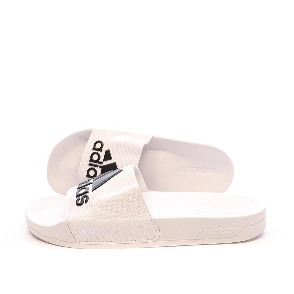 Adidas Claquettes Blanchex/Noir Homme Adidas Adilette Shower