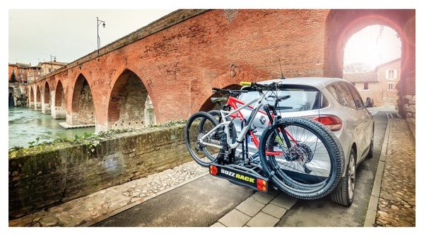 Porte-Vélo sur Boule d'Attelage Buzz Rack BuzzRacer 2 7 Broches 2 Vélos