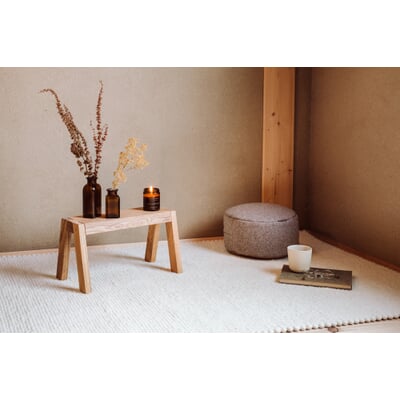 Hocker Eichenholz