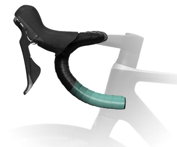 Fizik Vento Microtex Tacky 2,0mm Styrbånd Sort / Celeste