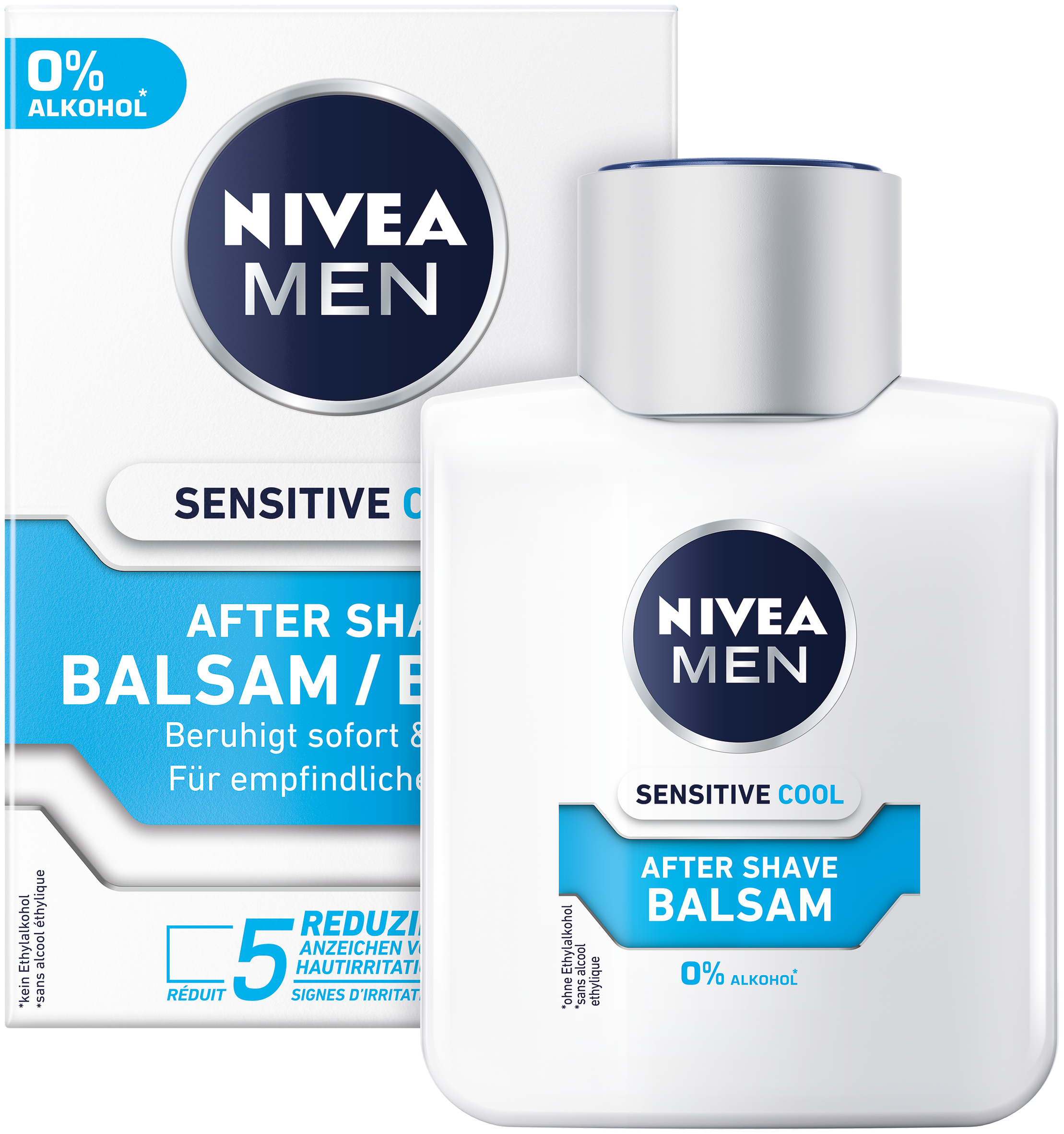 Nivea MEN After Shave Balsam<br>100 ml, Balsam, Sensitive Cool