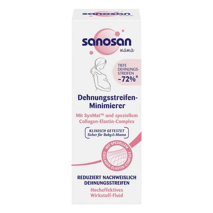 Sanosan Mama Dehnungsstreifen-Minimierer Creme, 75 ml