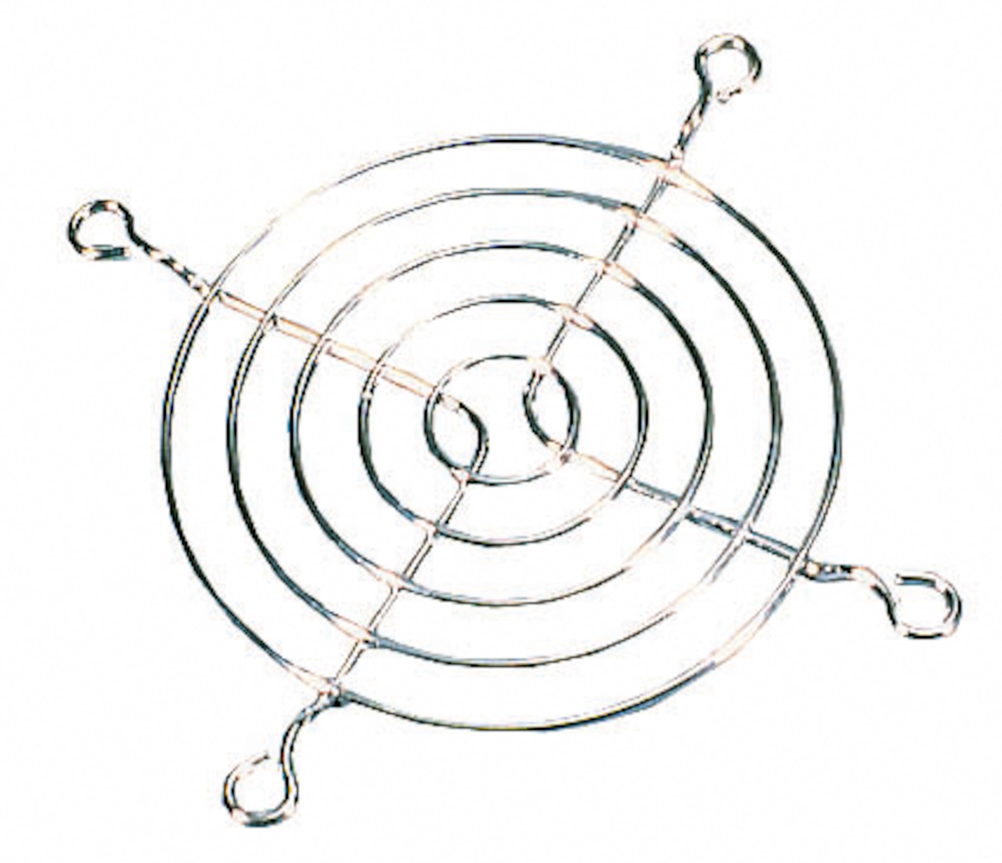Viftegitter 80x80 mm