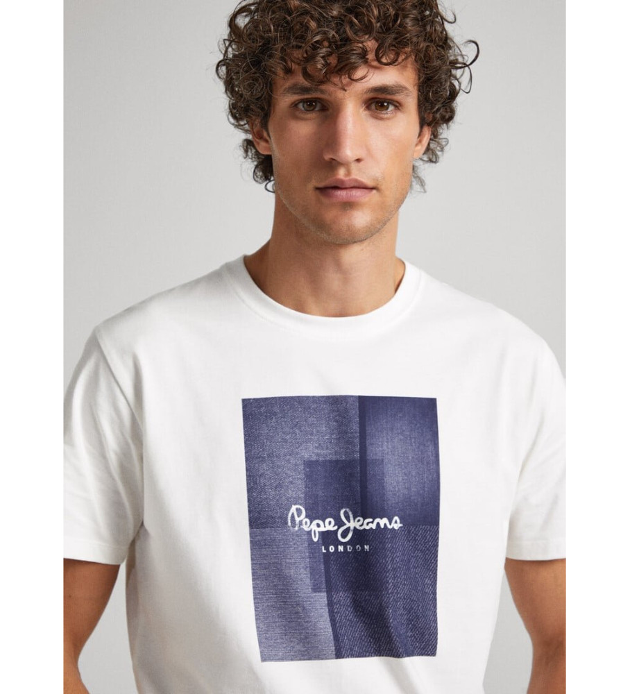 Camiseta branca Pepe Jeans Welsch