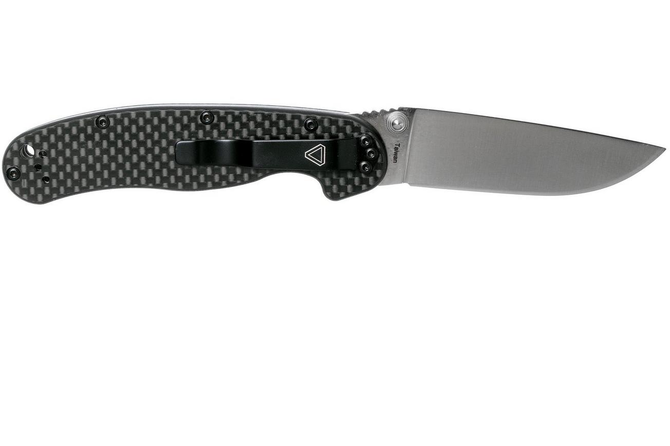 Ontario RAT-2 D2 carbonfiber, plain edge satin, 8832
