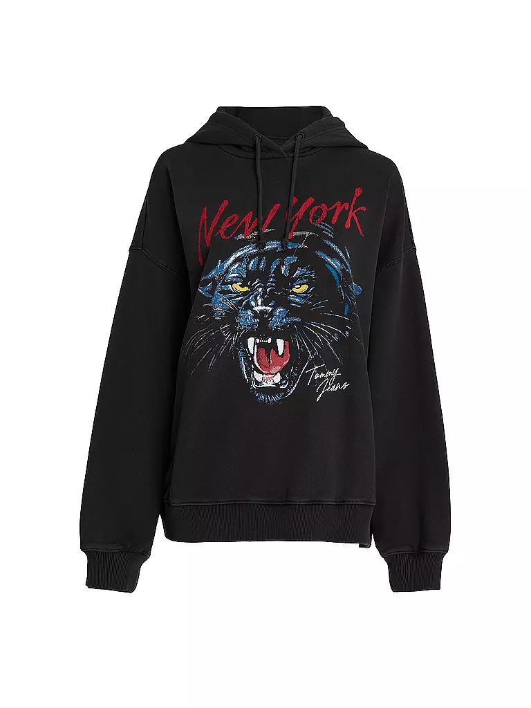 TOMMY JEANS Kapuzensweater - Hoodie schwarz