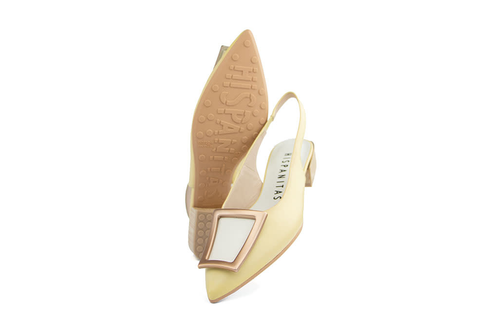 Hispanitas Slingback Lila Soho Yellow Panna