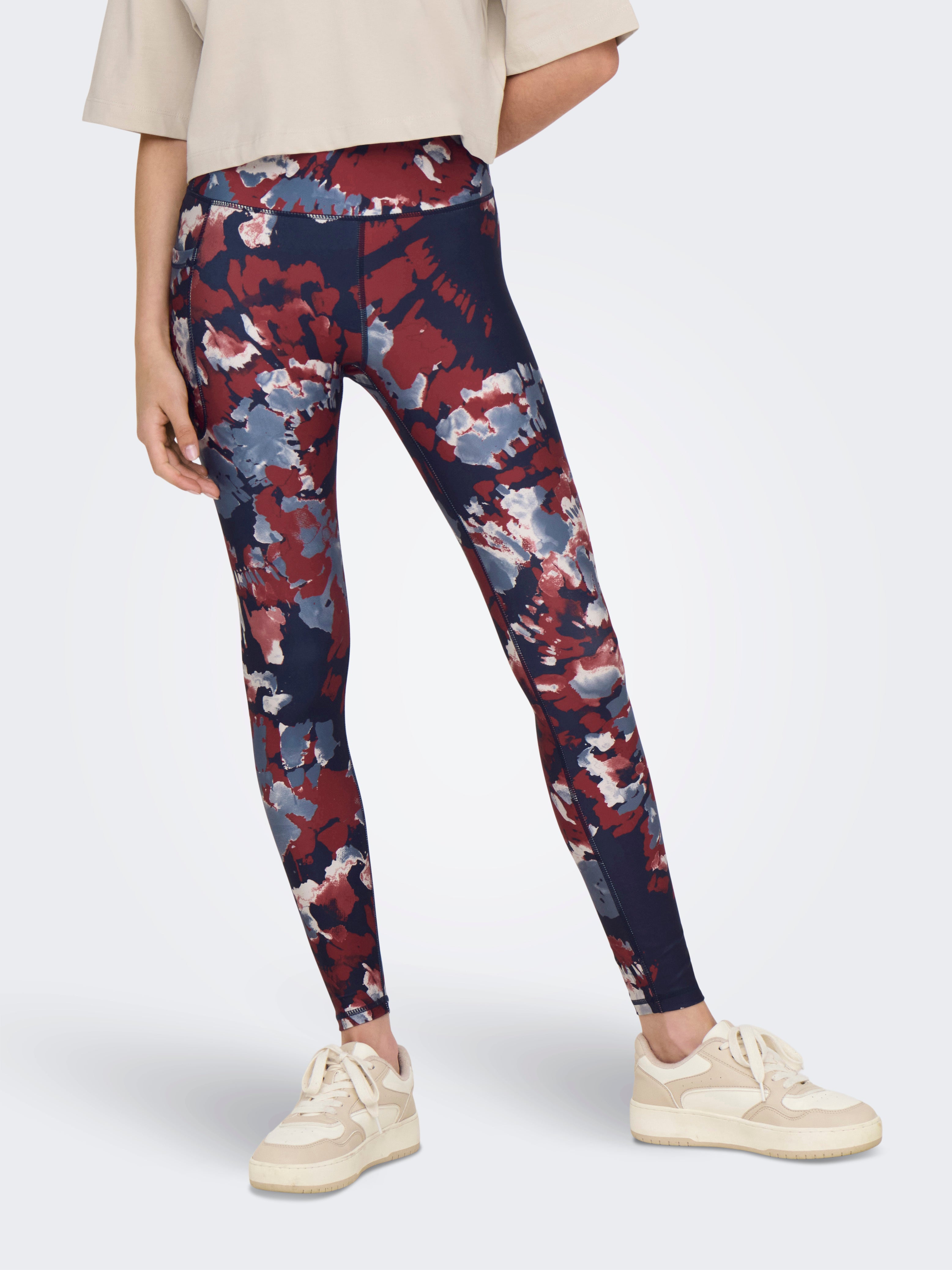 ONPJAM-2-CALI Enger Schnitt Sportleggings Maritime Blue