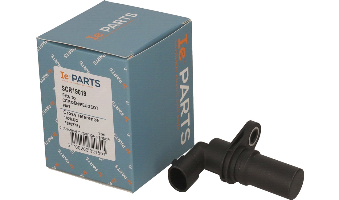 Impulsensor, krumtapaksel