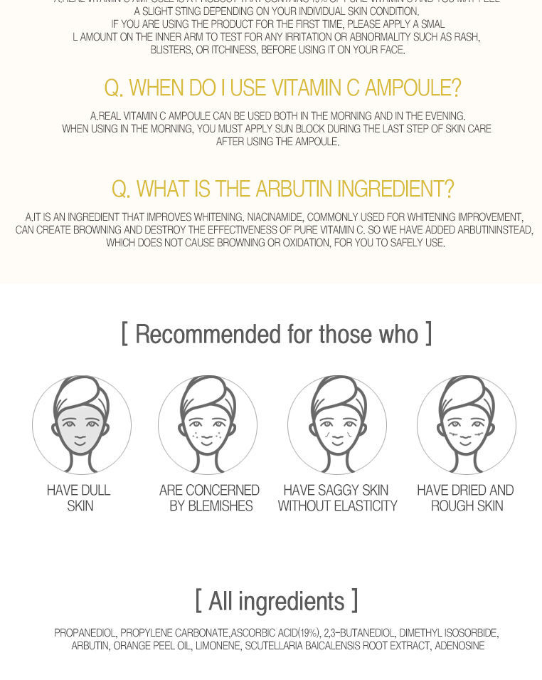 MIZON - Echte Vitamine C Ampul
