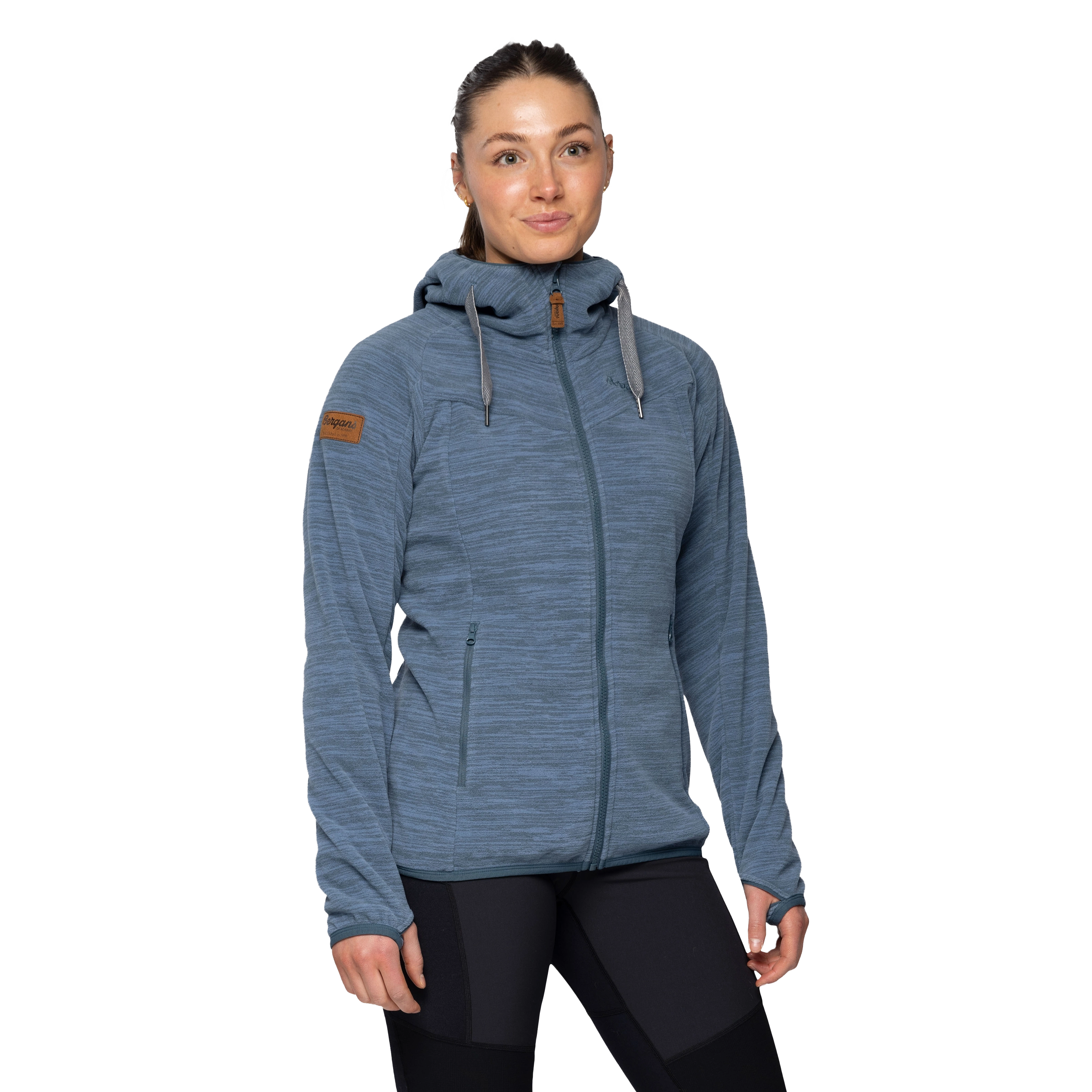 Hareid Fleece W Jacket Orion Blue