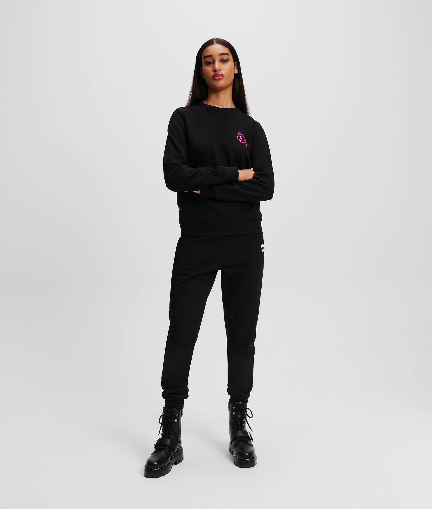 SWEAT-SHIRT À MOTIF EN GEL K/IKONIK