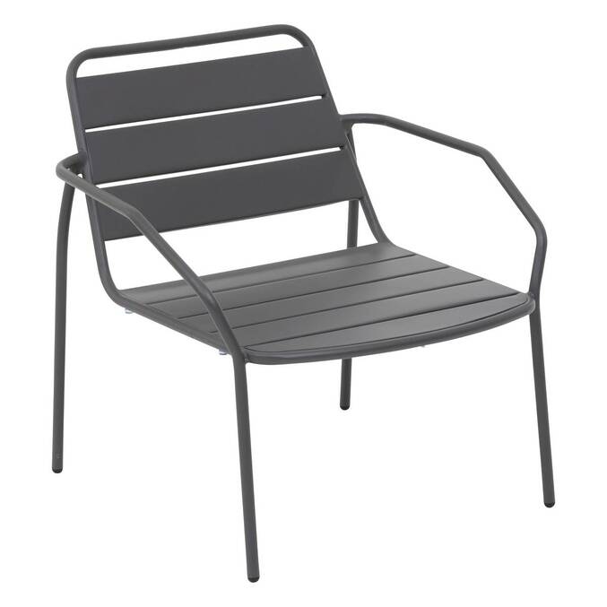 Fauteuil de salon de jardin PHUKET Graphite