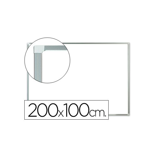 Q-Connect Quadro Branco Melamina Magnético 200x100cm - 33670