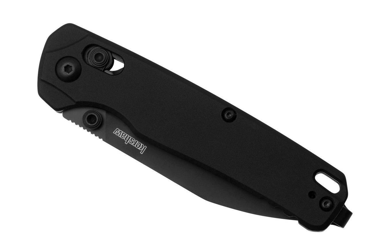 Kershaw Bel Air 6105BLK DuraLock, Black DLC CPM MagnaCut, Black Aluminum zakmes