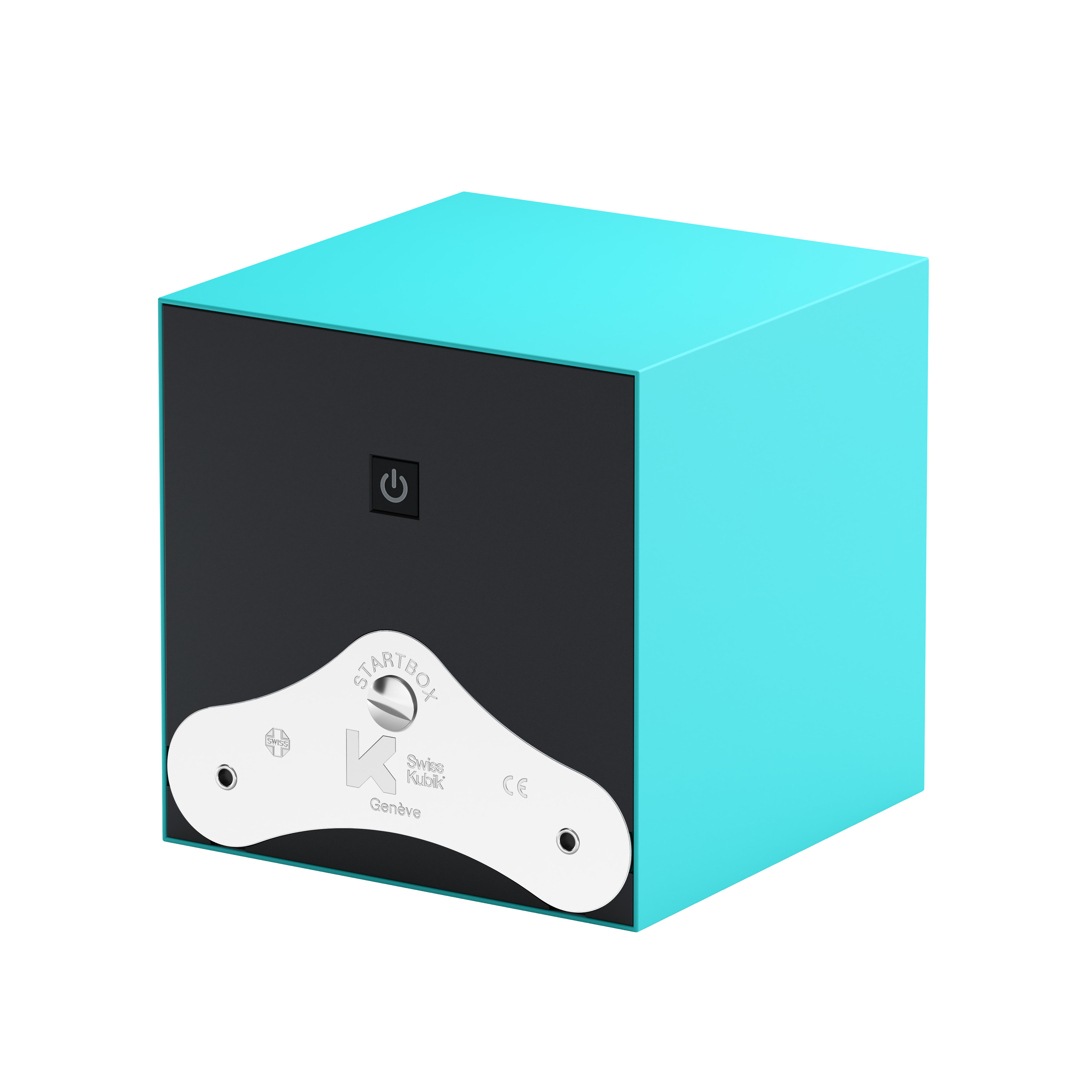 SwissKubik Startbox Soft-Touch Türkis - 1 Uhr