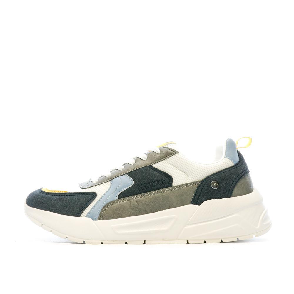 Kaporal Baskets Blanche/Marine Homme Kaporal Bofali