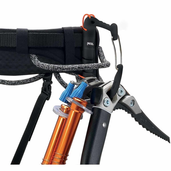 Broche à glace PETZL CARITOOL EVO BLACK/ORANGE