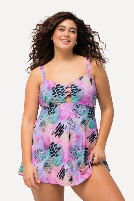 Badekleid, Keyhole, Softcups, Träger verstellbar