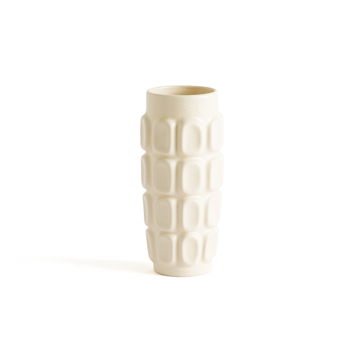 LA REDOUTE INTERIEURS<br>Vaso de cerâmica Alt.21,5 cm, Shiva