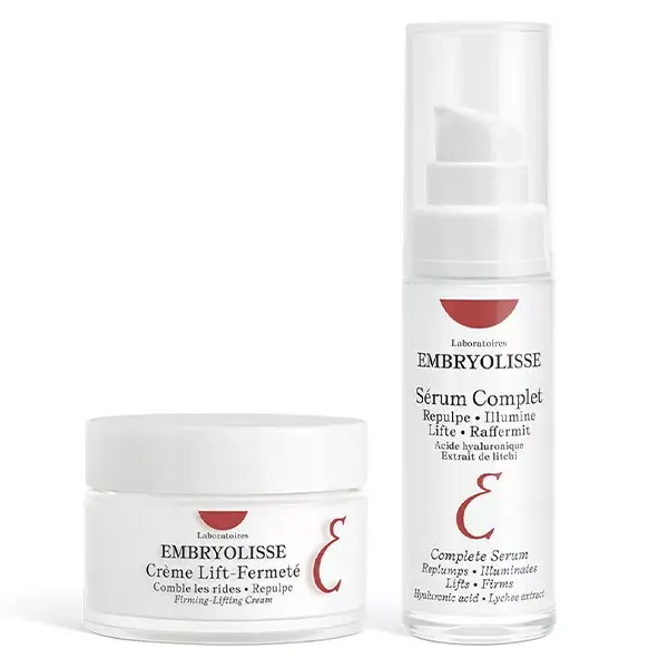 Rotina facial antienvelhecimento Embryolisse