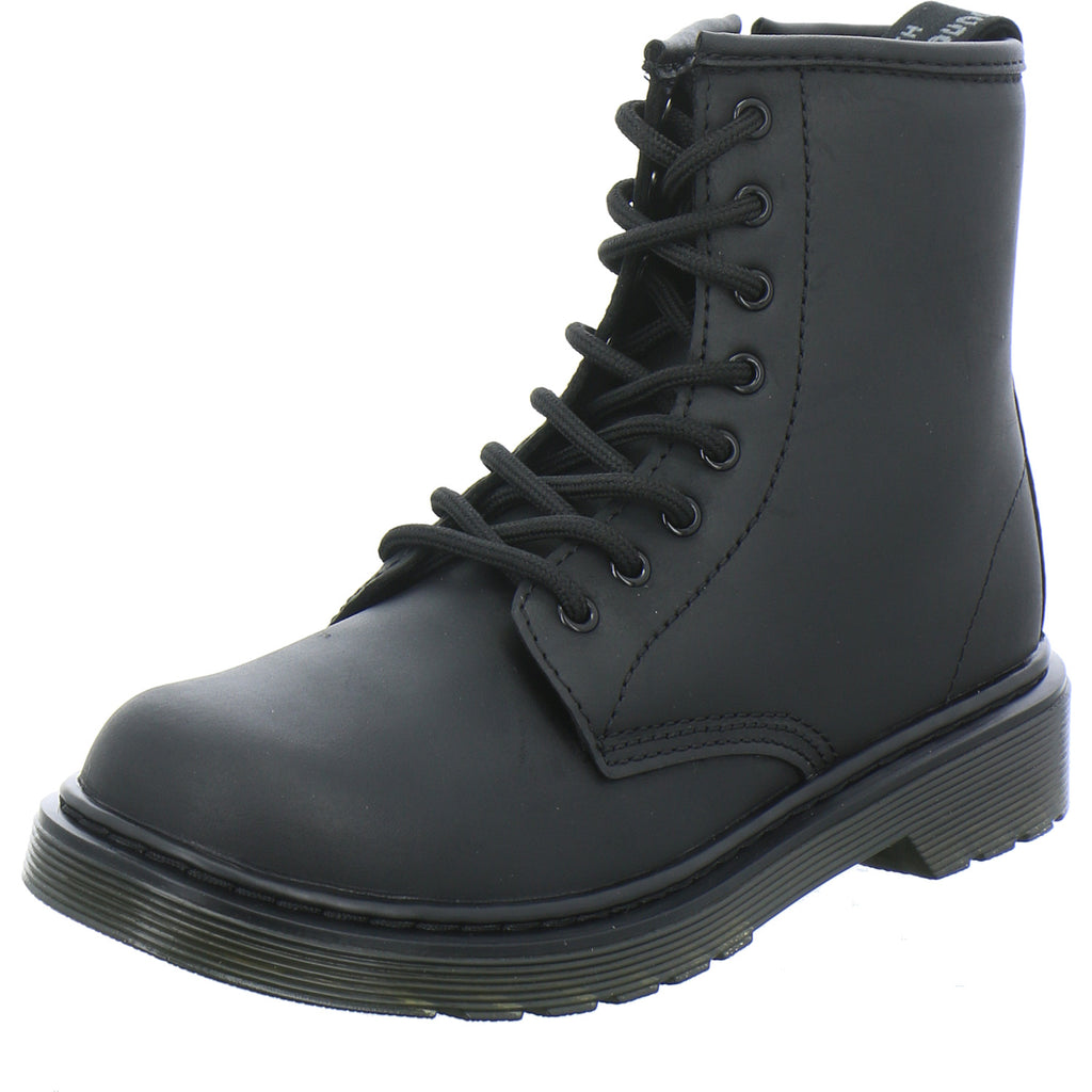Dr. Martens Winterschuhe Jungen 1460 Serena Mono Junior Schwarz