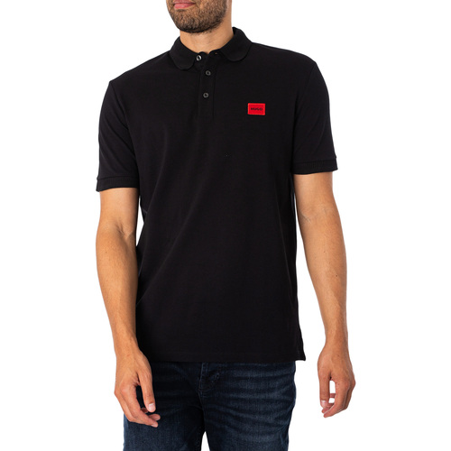 BOSS - Dereso232 Polo Ajustado Negro