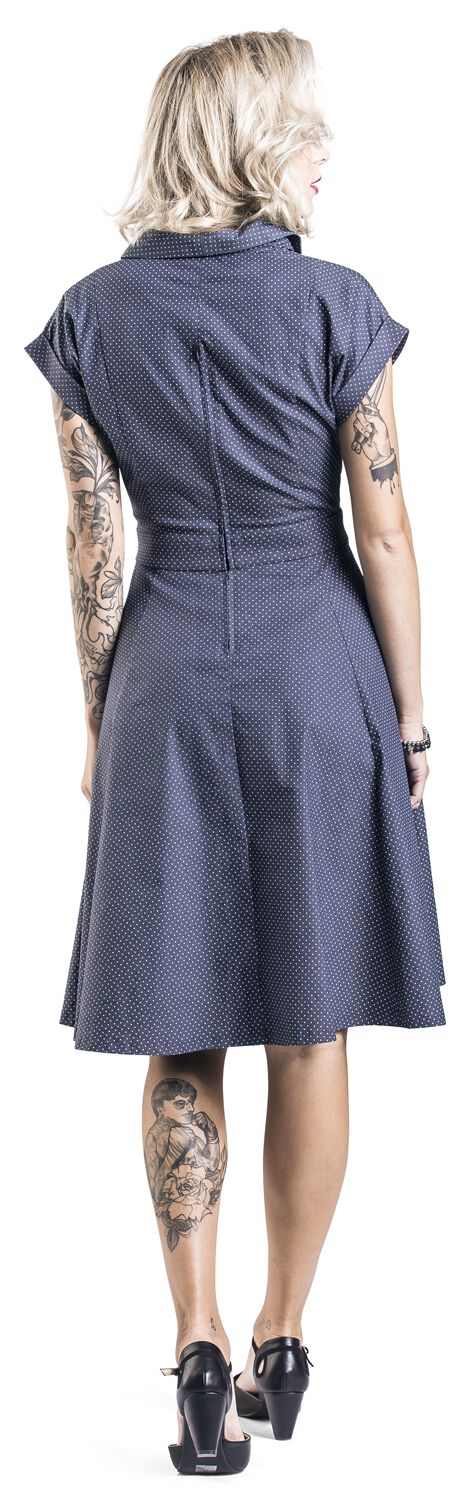 Robe Moulante Évasée Spot Perfection | Banned Retro Robe mi-longue