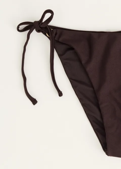 Glitter bikini broekje bruin (BRN.D)