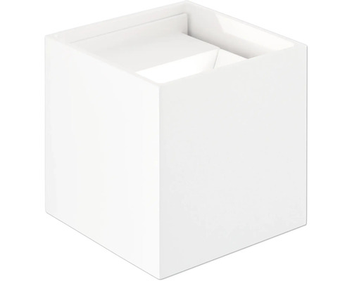 LED buitenwandlamp 6W 500 lm 3000K 10,3x10 cm wit