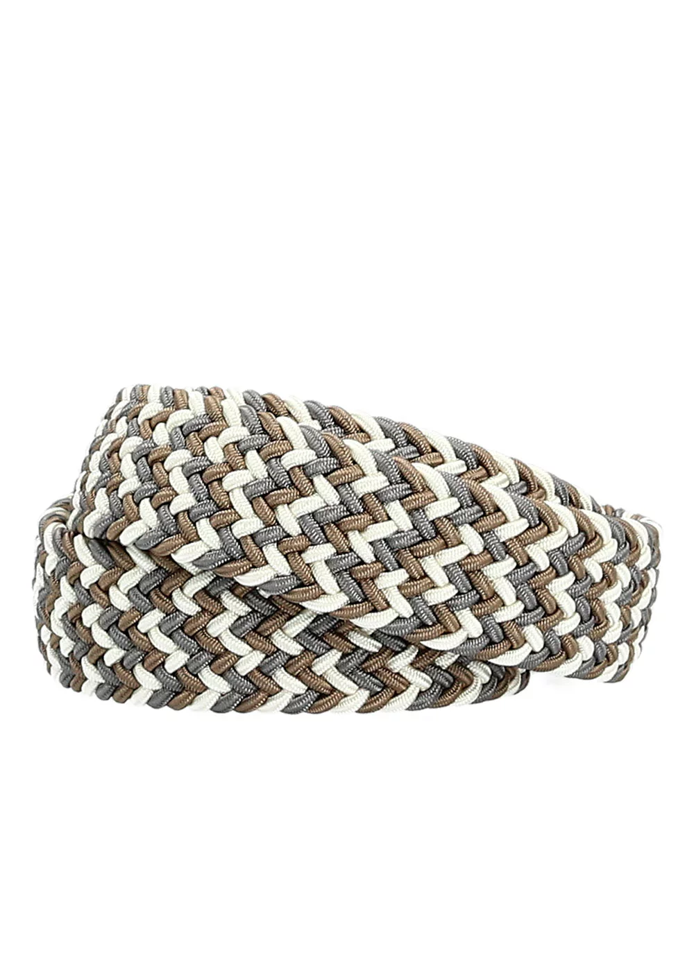 CEINTURE WILSON TRESSE STRECH BEIGE