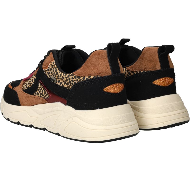 POSH by Poelman Sneakers Bruin Dames