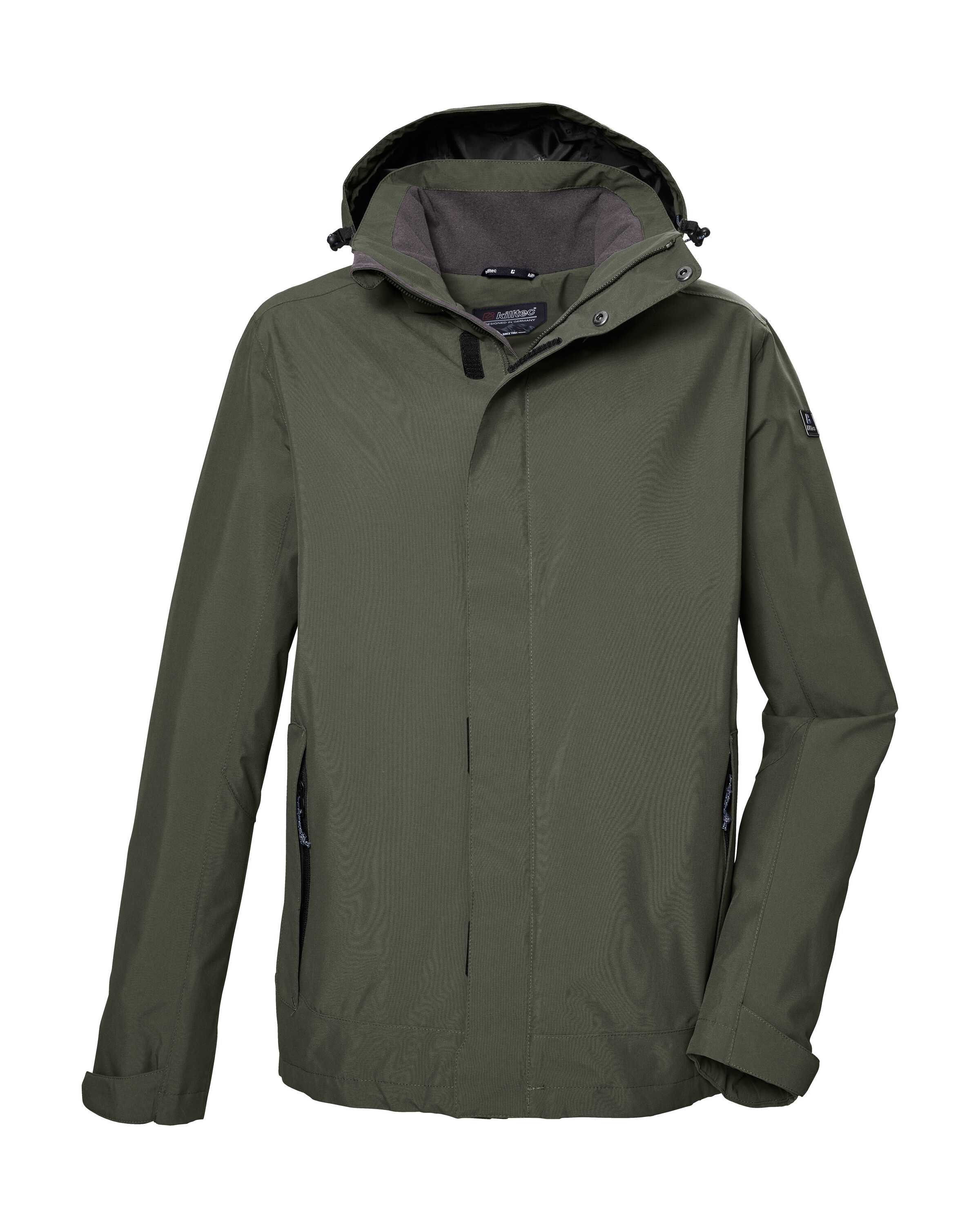 Killtec Outdoorjacke »KOS 87 MN JCKT« Wasser- und winddicht, atmungsaktiv, abnehmbare Kapuze