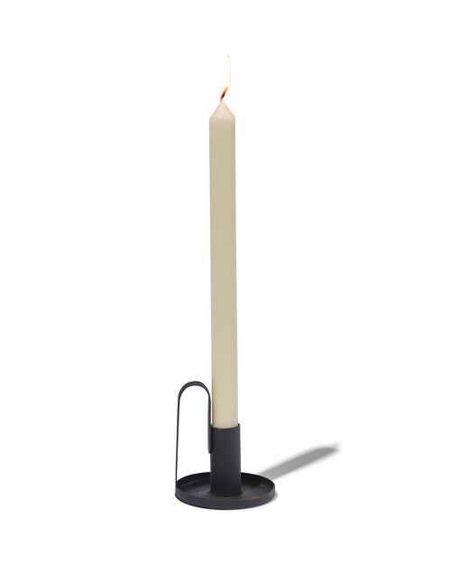 12 longues bougies dintérieur Ø2.2x29 ivoire