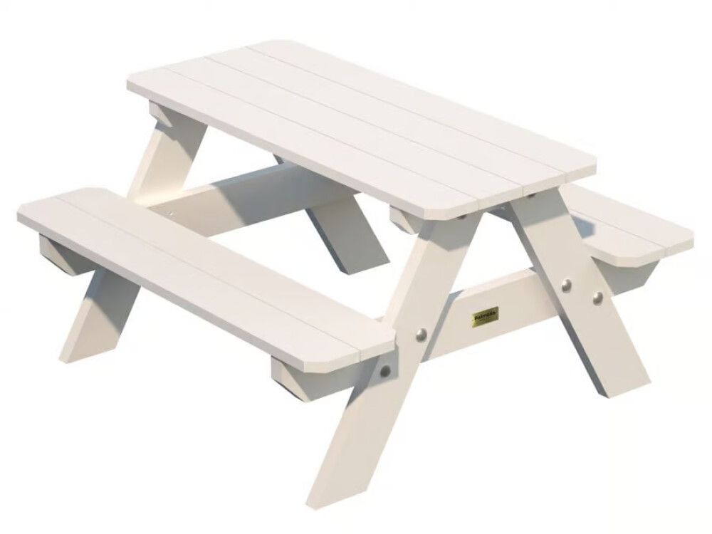 BENKSETTPALMAKO LISBET HVIT FOR BARN