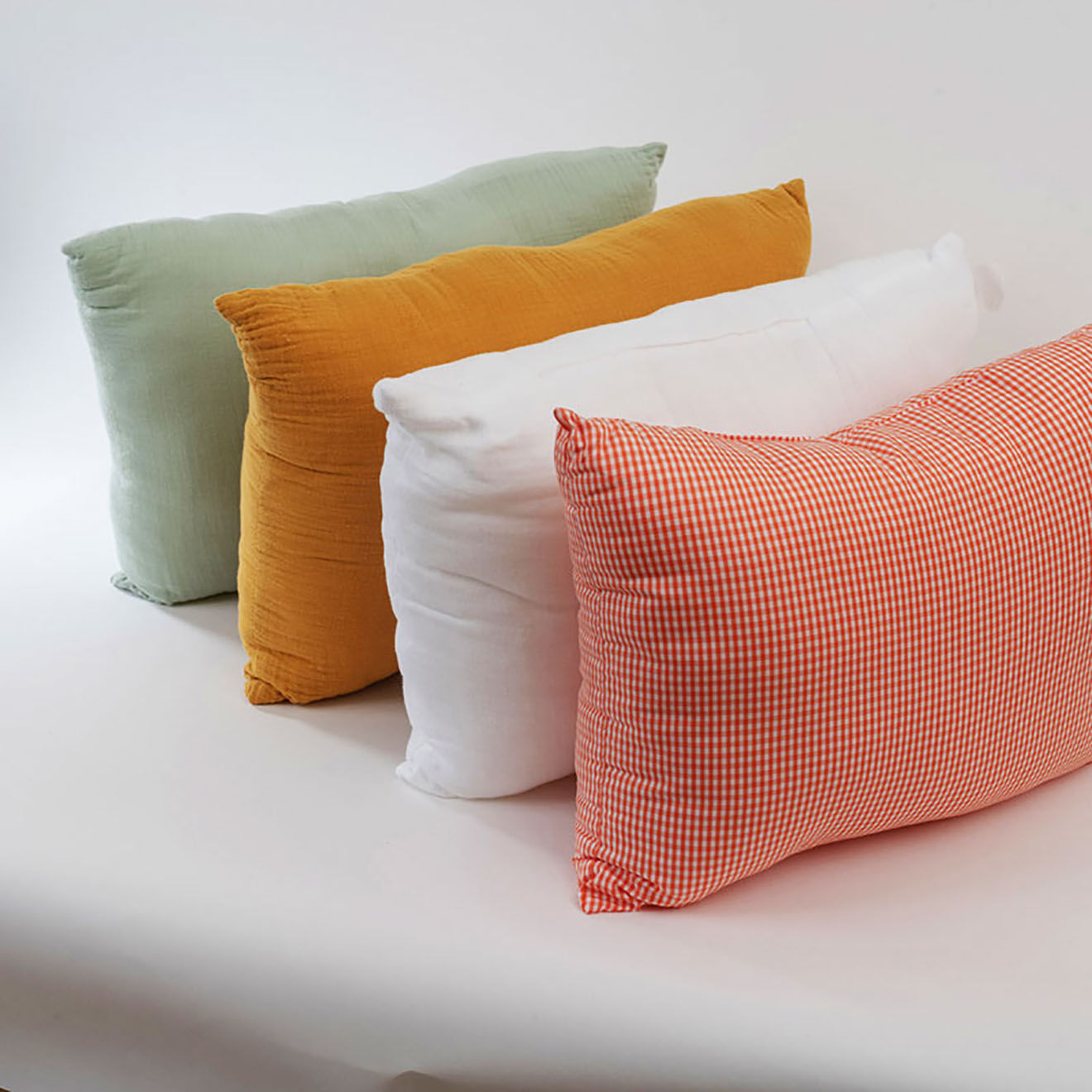 Papate Coussin Rectangle en Coton Bio honey - 30x40 cm