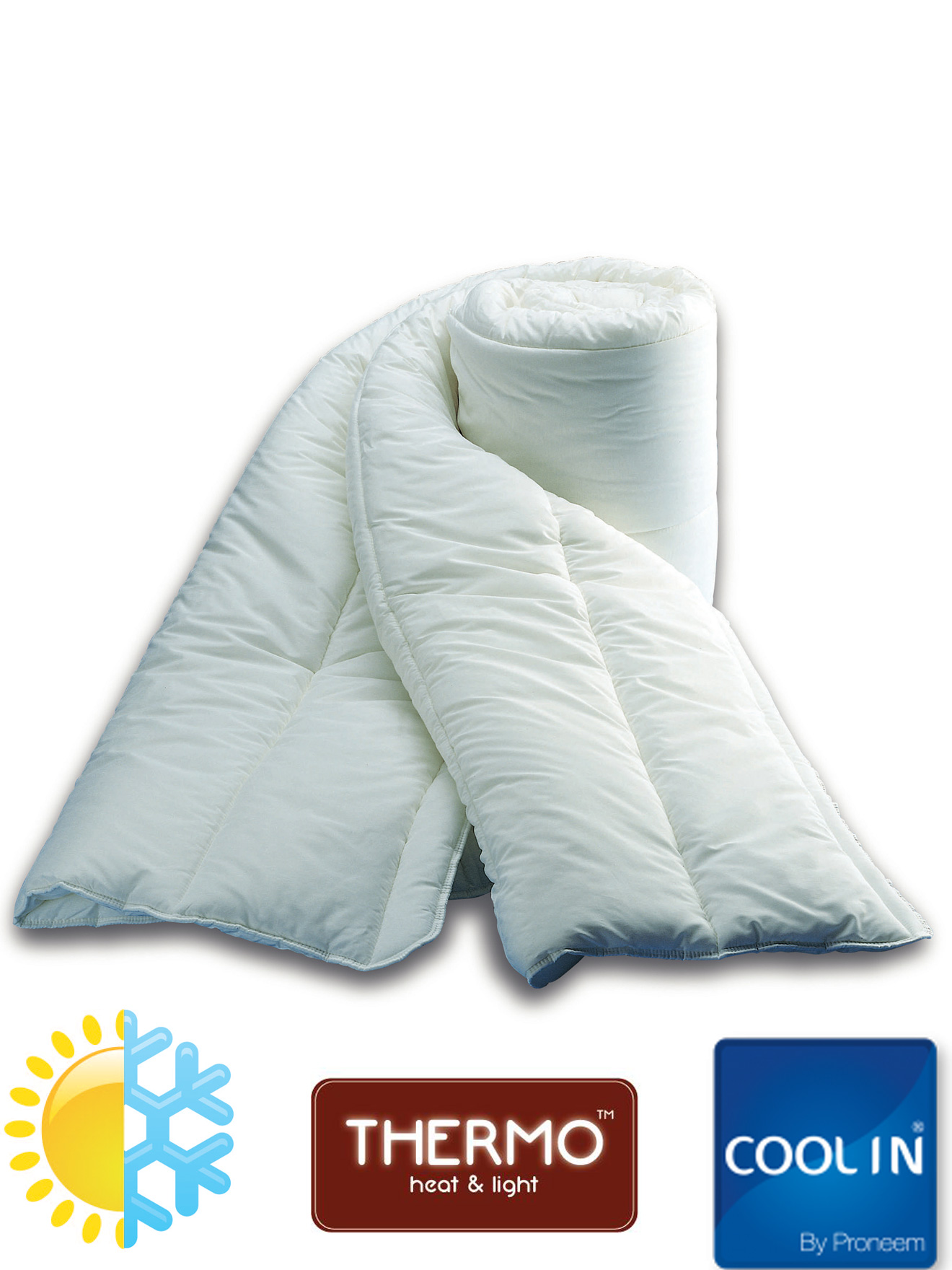 Couette toutes saisons face été ou hiver