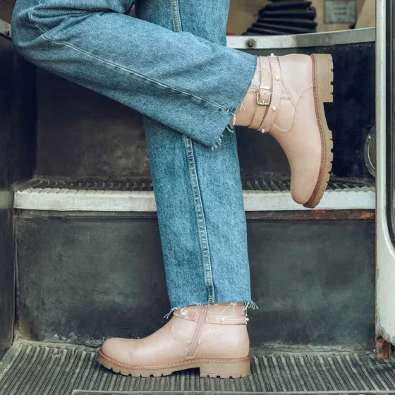Bottines ROSE LITTLE LOLITA