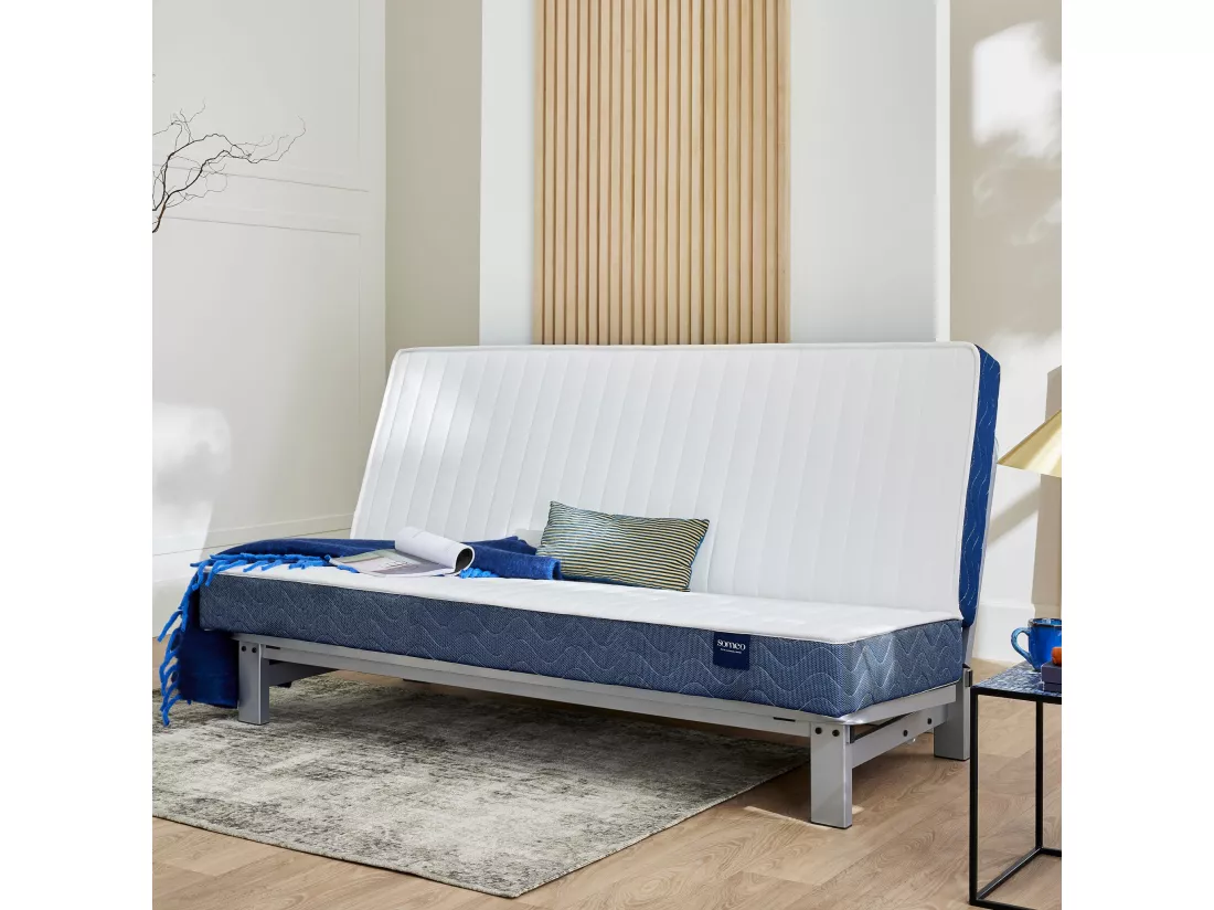 Matelas clic-clac ressorts Rêve 400 - SOMEO 60+60x190