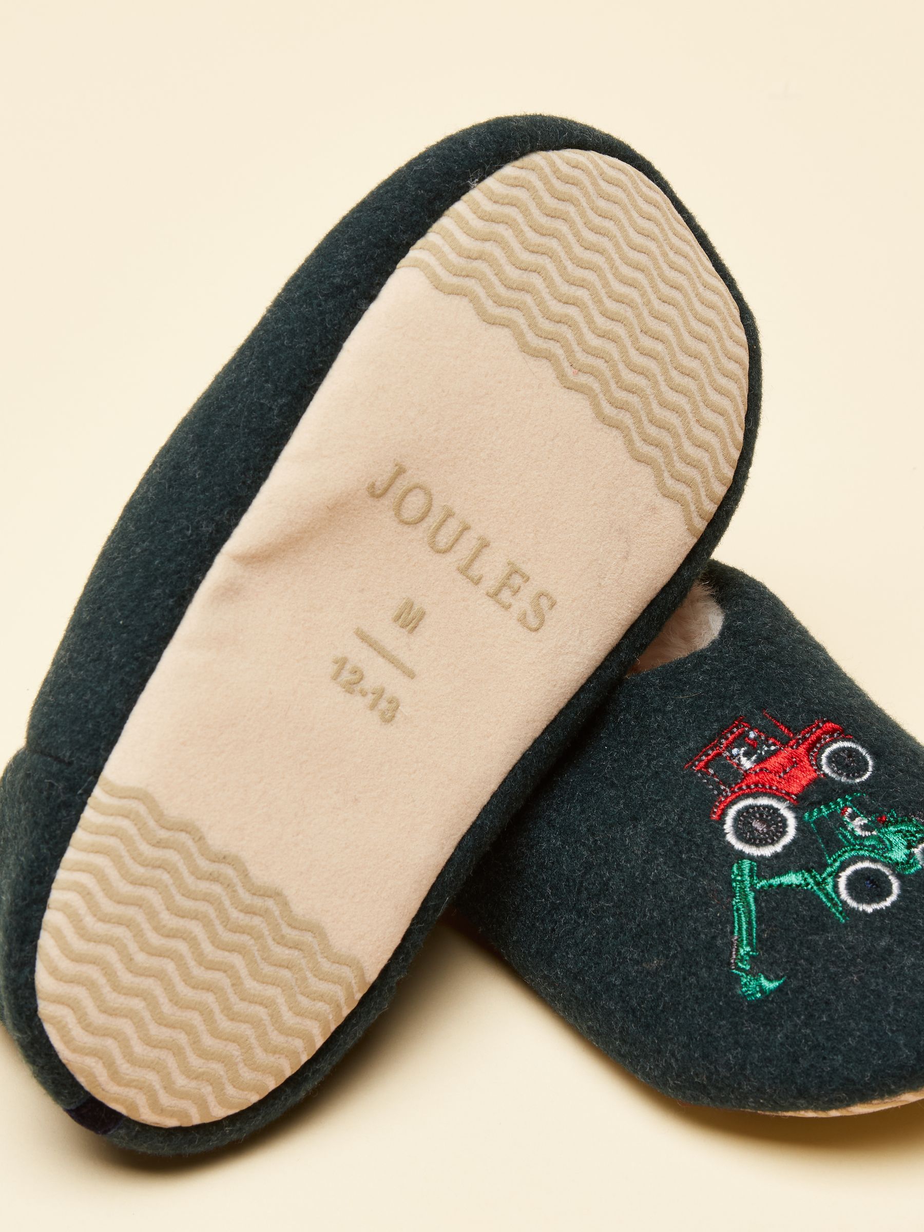 Joules Boys' Slippet Tractor Slippers
