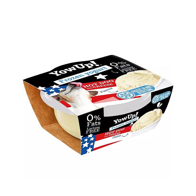 YowUp! Ice Cream Yogurt Hond Kat 110 gram | Hot Dog With Cheese | 13948.3